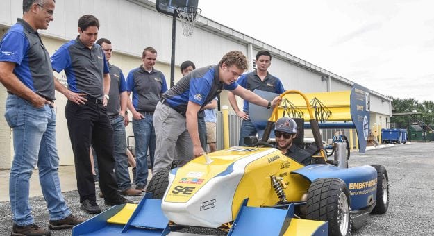 Visit Elliott Visits Daytona, Embry-Riddle page