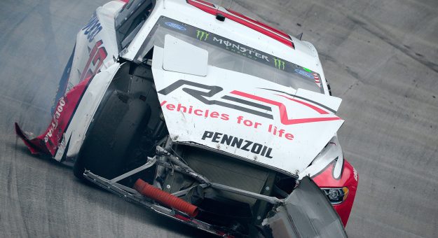 Visit Blaney Swept Up in Accident page