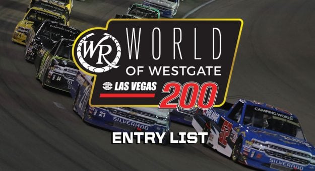 Visit World of Westgate 200 Entry List page
