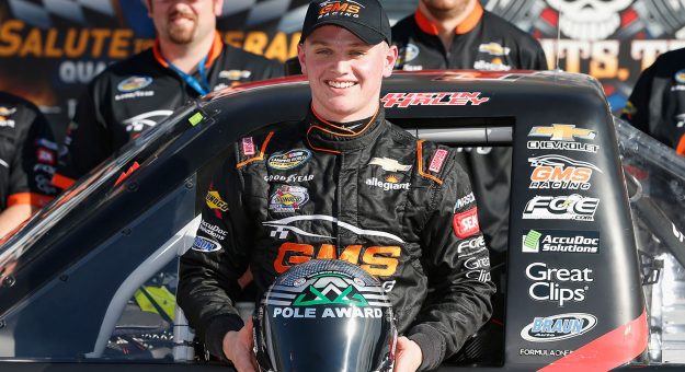 Visit Haley Returning to GMS Racing page