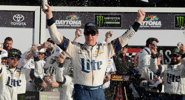 Visit Keselowski Captures Clash Win page