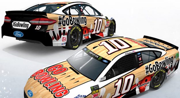 Visit Go Bowling to Sponsor Almirola page