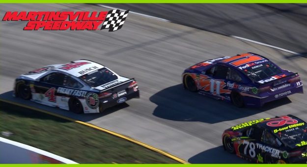 Visit Hamlin, Harvick Tangle page