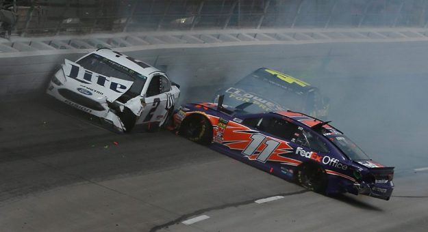 Visit Hamlin Triggers Multi-Car Wreck page