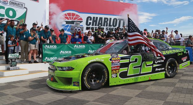 Visit Keselowski Charlotte Xfinity Winner page