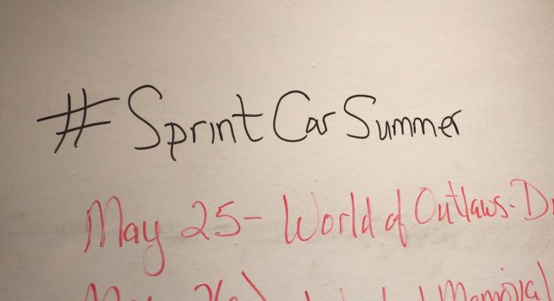 Visit #SprintCarSummer page