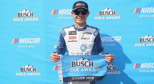 Visit Larson Wins Dover Pole page