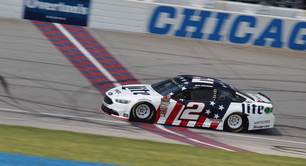 Brad Keselowski Chicagoland Speedway