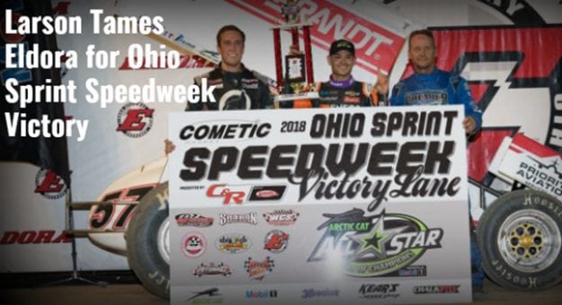 Visit Larson Wins at Eldora page