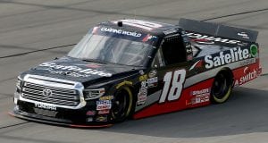 Noah Gragson won the pole for the Overton's 225 at Chicagoland Speedway.
