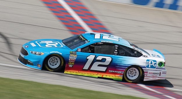 Ryan Blaney Practice