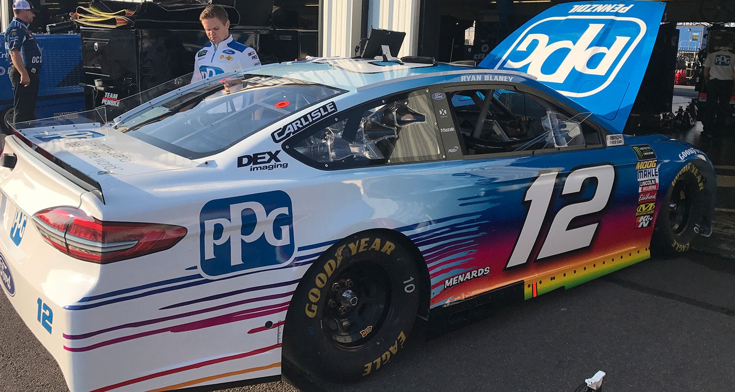 12 Ryan Blaney Pocono