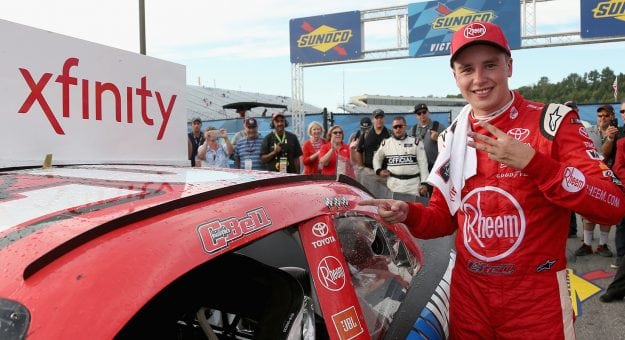 Christopher Bell held off Brad Keselowski to score his second consecutive NASCAR Xfinity Series win, and third of the season, in Saturday's Lakes Region 200 at New Hampshire Motor Speedway.