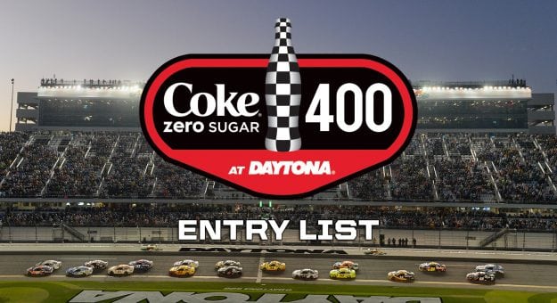 Visit Coke Zero Sugar 400 Entry List page