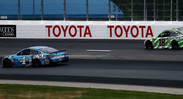 Visit Harvick Wins New Hampshire Battle page