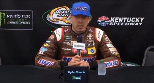 Visit Busch Disappointed by Stenhouse Jr. page