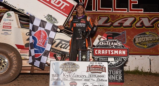 Visit Larson Dominates Silver Cup page
