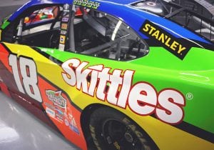 Skittles Darlington Car