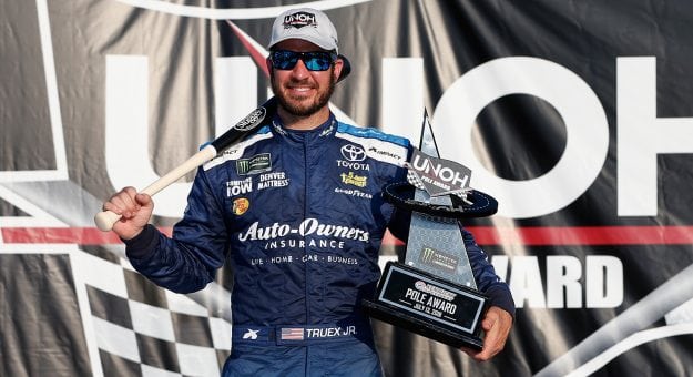 Visit Truex Jr. Takes Kentucky Pole page