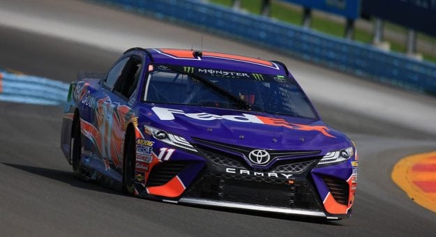 Visit Hamlin Scores Pole at The Glen page