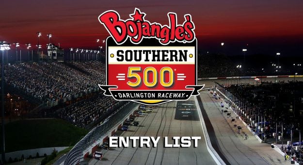 Visit Bojangles’ Southern 500 Entry List page