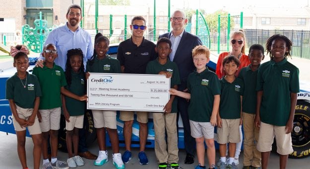 Visit Larson Visits Meeting Street Academy page