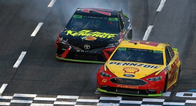 Visit Logano Wins Martinsville Thriller page