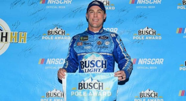 Visit Harvick Scores Pole at ISM Raceway page