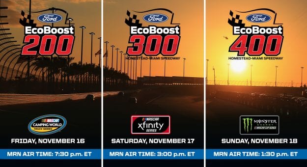Homestead Miami Schedule