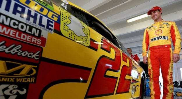 Visit Logano Leads Saturday Practices page