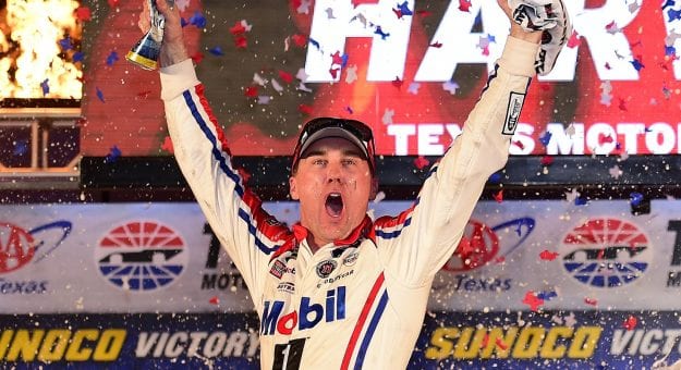 Visit Harvick Advances With Texas Win page
