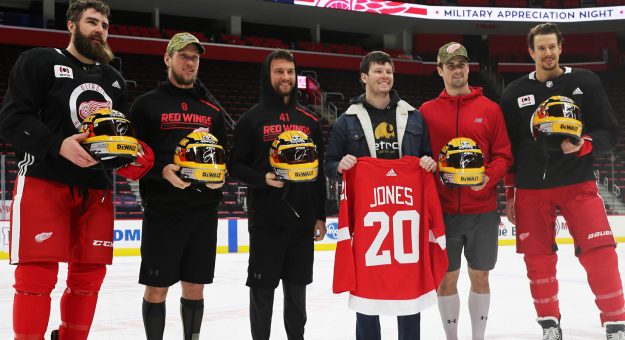 Visit Jones Visits the Red Wings page