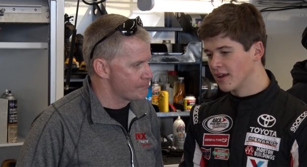 Visit Familiar Names at ARCA Test page