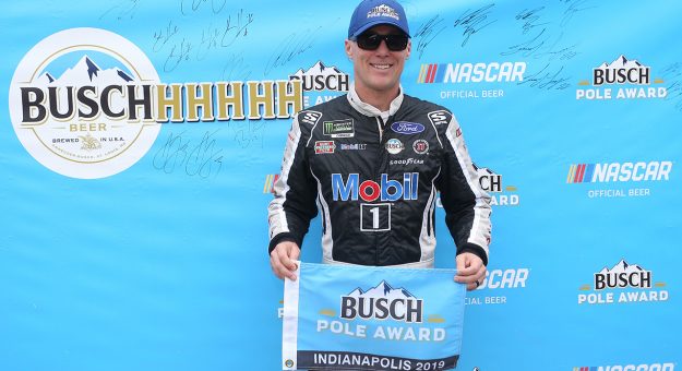 Visit Harvick Wins Brickyard Pole page