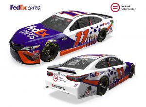 Hamlin Fedex Cares Car