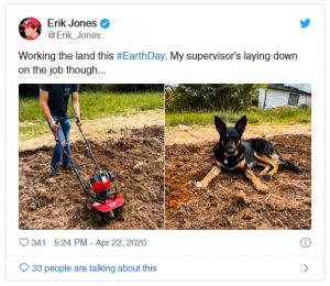 Erik Jones Tweet