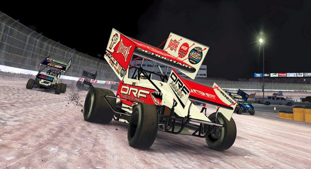 Visit Schuchart Scores First iRacing Win page