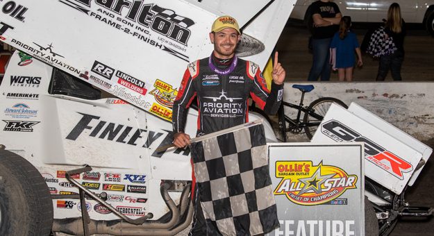 Visit Larson Earns Third Consecutive All Star Victory page