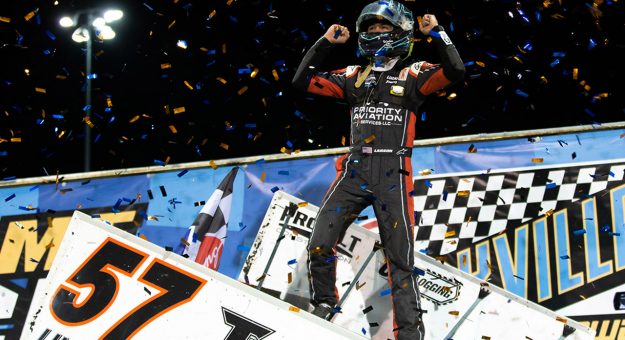 Visit Larson Sweeps Knoxville Weekend page