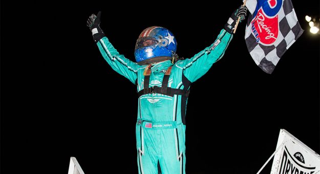Visit Allen Wins First Career World of Outlaws Feature page
