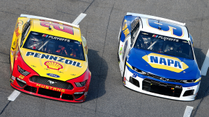Logano And Elliott