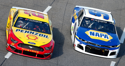 Logano And Elliott