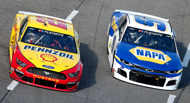 Logano And Elliott