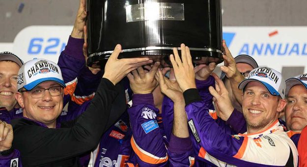 Visit Hamlin Seeking Daytona History page