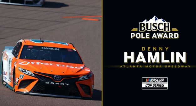 Visit Hamlin wins Atlanta pole page