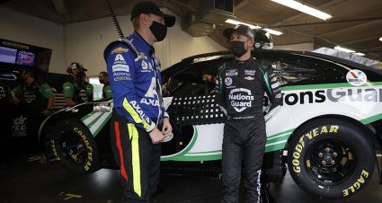 William Byron and Kyle Larson