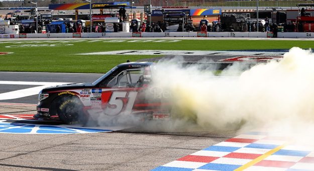 Visit Busch notches 60th win in Trucks page