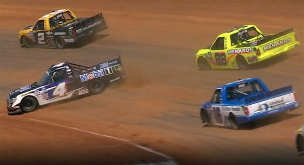 Visit Tempers flare after Truck race page