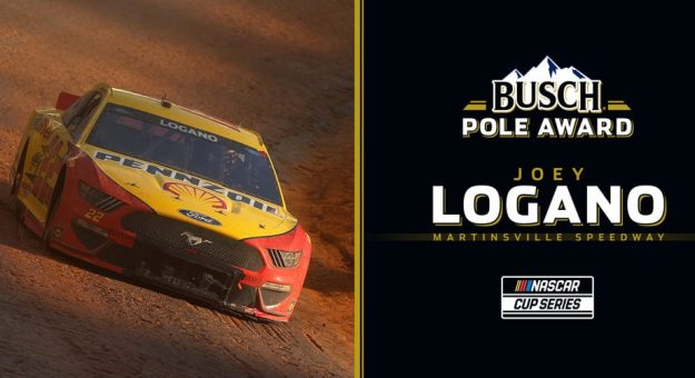 Visit Logano secures pole for Martinsville page