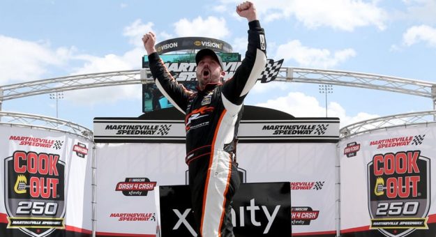Visit Berry lands first Xfinity win page